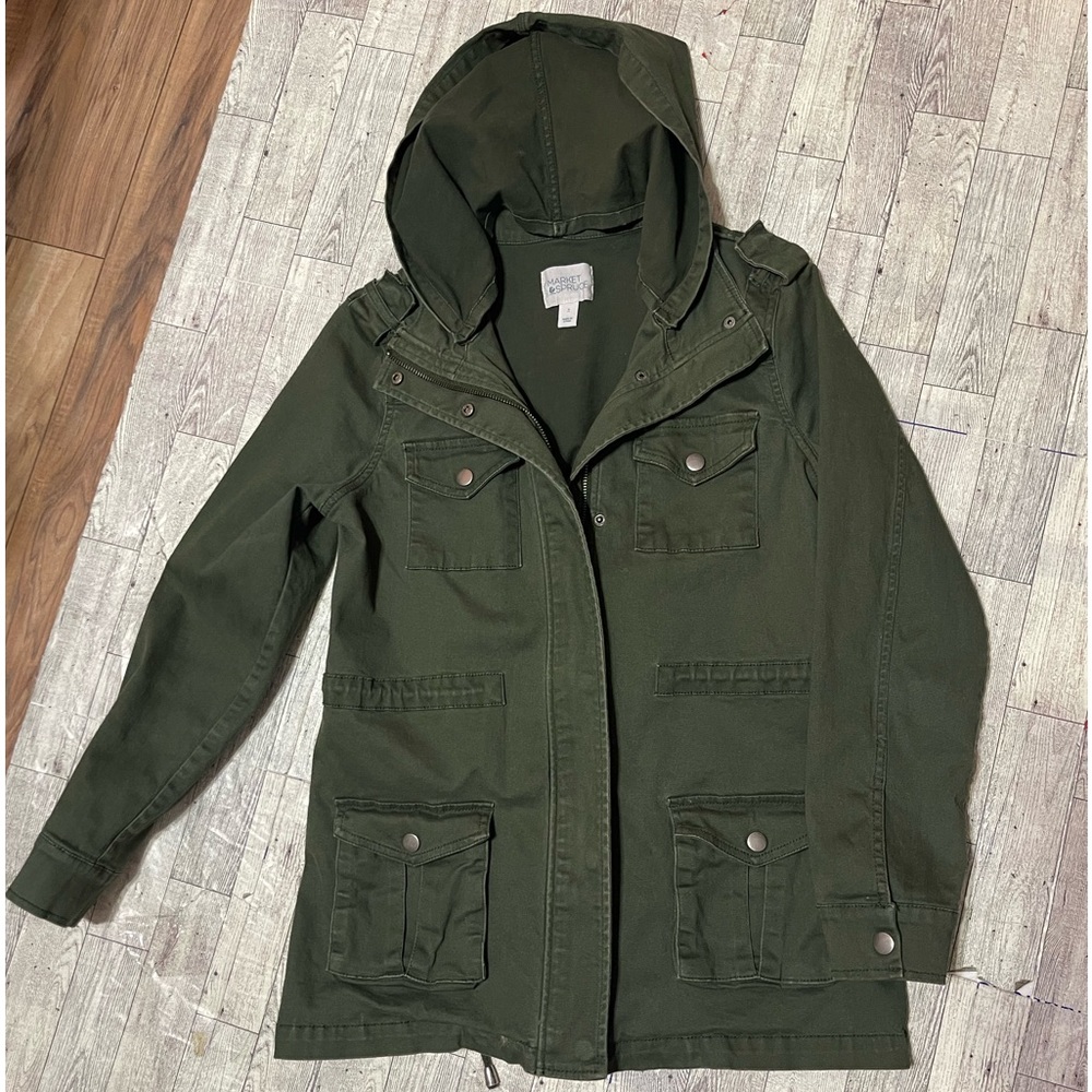 Market spruce Kathleen cargo jacket - Picture 2 of 7